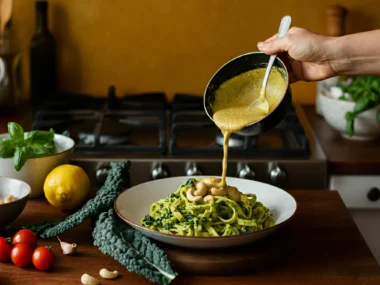 Creamy Kale Pasta
