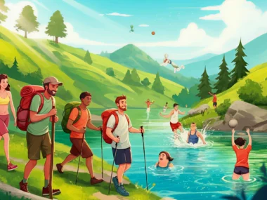 active recreational activities