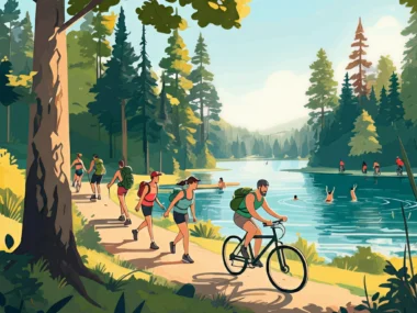 example of active recreation
